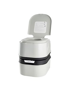 Toilette Portable Pour Le Camping 24 L. 36x44x44cm Couleur Gris/Noir - Générique - 5709386115937