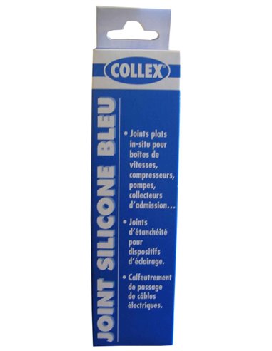 Joint silicone bleu étanchéité automobile tube 80 ml - GEB - GEB - 3283985005254