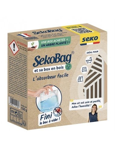 SODEPAC Box bois Sekobag +1 Absorbeur_box_en_bois_blanche_1_absorbeur_sekobag - SODEPAC - SODEPAC - 3240211011823