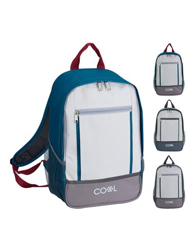 Glacière Isotherme Type Sac À Dos Avec 2 Compartiments 10 L. 23x15x36cm Couleurs Assorties. Cool - Générique - 8720573116749