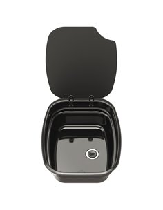 Evier couvercle Argent Bowl Version Noir - Thetford - Thetford - 5060252081566