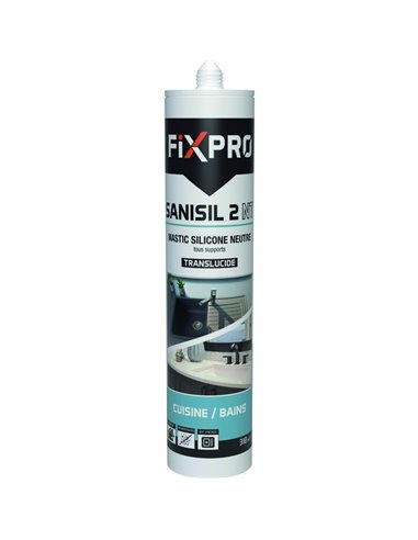 sanisil 2nt transparent 310 ml - Fixpro - 3610183633208