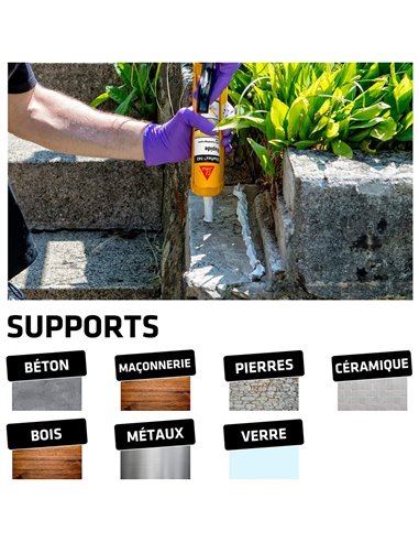 SIKAFLEX 143 colle RAPIDE BLANC 380G - SIKA - SIKA - 7612895629575