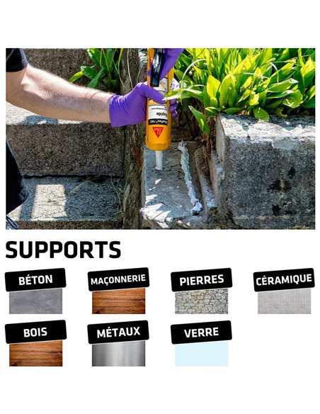 SIKAFLEX 143 colle RAPIDE BLANC 380G - SIKA - SIKA - 7612895629575