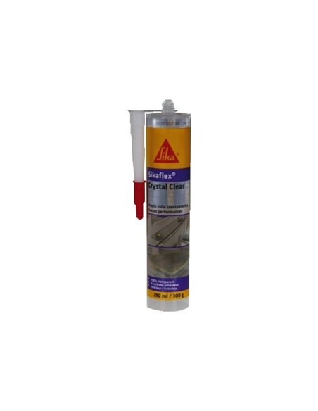 SIKAFLEX CRYSTAL CLEAR mastic colle transparente 300G - SIKA - SIKA - 7612895252513