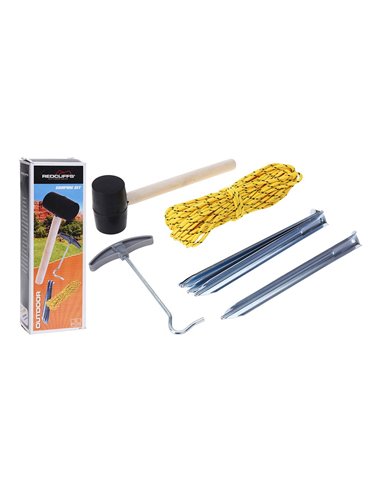 Camping Set 9 Pièces. Redcliffs - Générique - 8719202890709