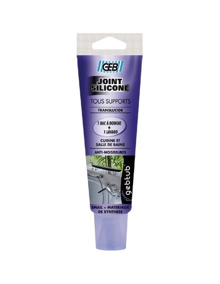 Silicone Tout Support transparent 100ml - GEB - GEB - 3283985906100