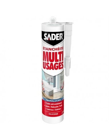 Silicone Multi-usages 280ml blanc - SADER - Sader - 3549212481810