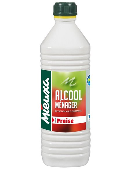 Alcool Menager Fraise    Litre - MIEUXA - Mieuxa - 3256630037214