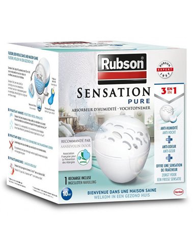 Absorbeur d'humidité Sensation Appareil Pure 3en1 - RUBSON - Rubson - 3178040668621