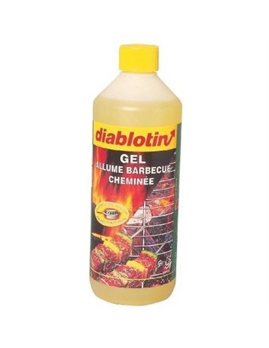 Allume-feux gel  flacon 1 l - Diablotin - 3361670511119
