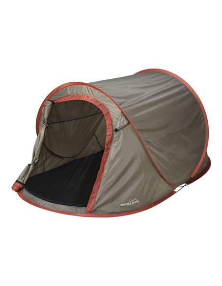 Tente De Campagne 120x200x95cm Couleur Brun Redcliffs - Générique - 8720573145183