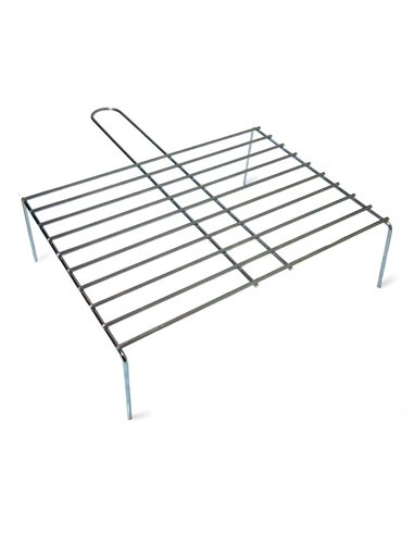 Grille pour Barbecue Avec Pied Simple 45x35cm - Edm - Générique - 8425998768381