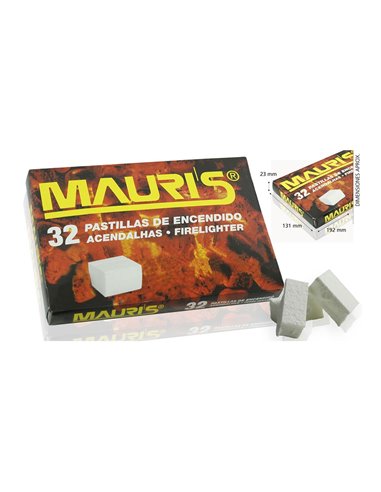 Pack 32 Plaquettes D'allumage 59988 Mauris - Générique - 8421531599887