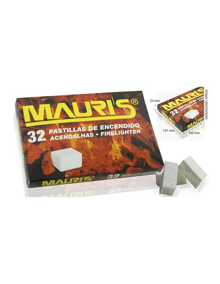 Pack 32 Plaquettes D'allumage 59988 Mauris - Générique - 8421531599887
