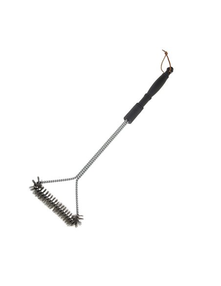 Brosse Barbecue Métallique Avec Manche 16,3x54,5cm Bbq - Générique - 8718158281470