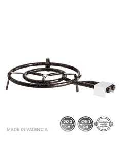 Brûleur À Gaz Butane/Propane Ø50cm 2 Feux. Vaello - Générique - 8411470009950