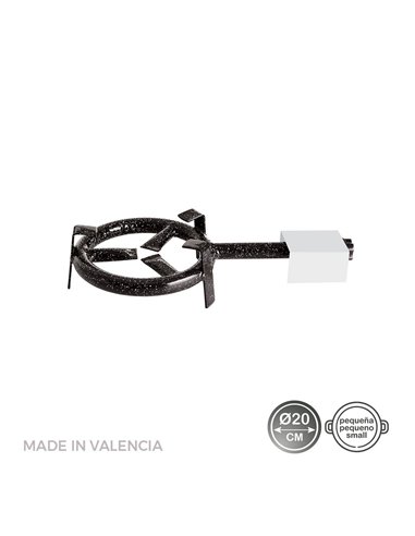 Brûleur À Gaz Butane/Propane Ø20cm 1 Feu. Vaell - Générique - 8411470000964