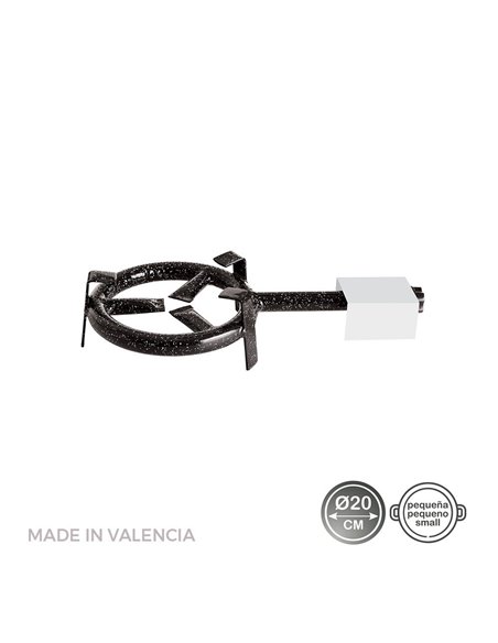 Brûleur À Gaz Butane/Propane Ø20cm 1 Feu. Vaell - Générique - 8411470000964