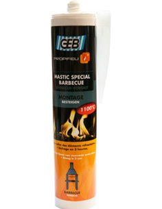 Mastic Spécial Barbecue 310ml 803670 - GEB FEU - Générique - 3283988036705