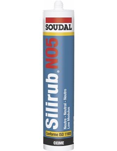 mastic silicone silirub no5/o3 - Soudal - 5411183095168