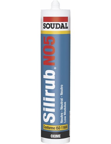 mastic silicone silirub no5/o3 - Soudal - 5411183095182