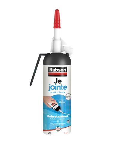Mastic Go Je Jointe Blanc Msp 100ml - RUBSON - Générique - 5410091324384
