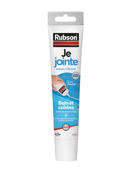 Mastic Go Je Jointe Trans Tube 50ml - RUBSON - Générique - 3178041310840