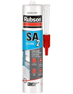 Mastic Sa2 Sanitaire Blanc 280ml - RUBSON - Générique - 3178040408609