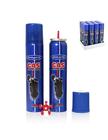 Recharge Gaz Pour Briquet 300ml - Générique - 3661075048327