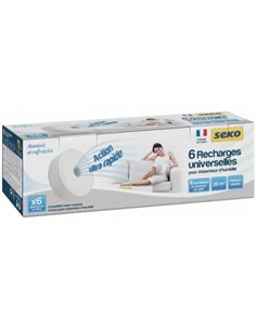 Recharges Galet 6x500g neutre pour absorbeur d'humidité - SODEPAC - Seko - 3240211010390