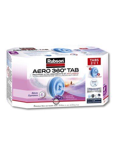 Recharge Aroma Relax  Aero 4tabs - RUBSON - Rubson - 3178040677906