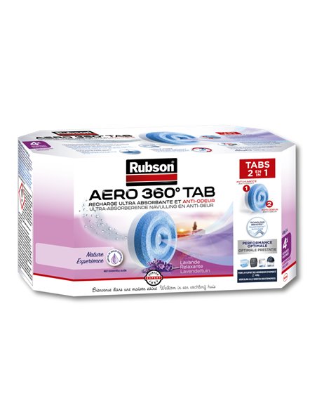 Recharge Aroma Relax  Aero 4tabs - RUBSON - Rubson - 3178040677906