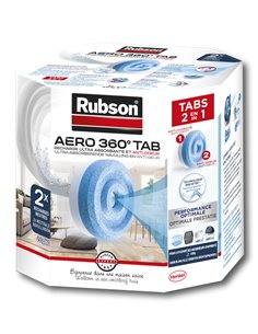 Recharge Aero 360° Pack 2 Tabs - RUBSON - Rubson - 3178040677715