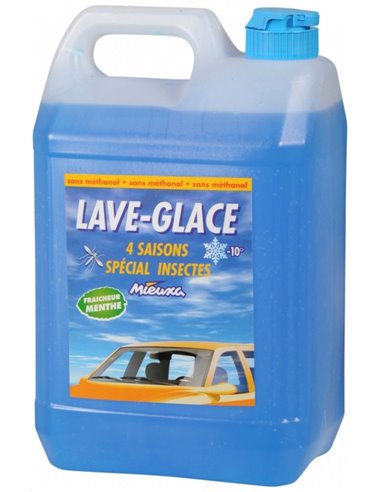 Lave Glace Auto Ete/Hiver   5l - MIEUXA - Mieuxa - 3256630034756