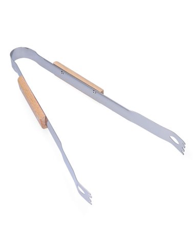 Pinces À Barbecue. Bois/Acier Inox. 35cm Edm - Générique - 8425998738506