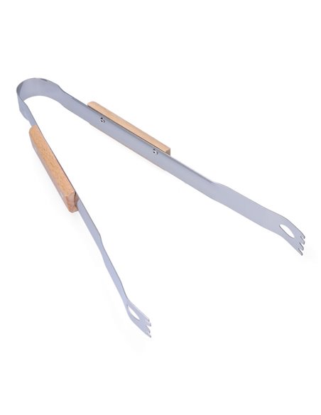 Pinces À Barbecue. Bois/Acier Inox. 35cm Edm - Générique - 8425998738506