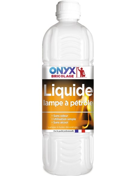 Liquide pour lampe à pétrole  neutre flacon 1 litre - ONYX - Onyx - 3183940303718
