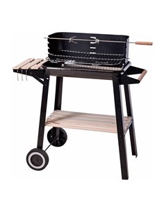 Barbecue Rectangulaire Carbone 54x34x6,5cm - Générique - Générique - 8719987438134