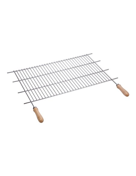 Barbecue En Zinc. Manches En Bois Sauvique 100x40cm - Générique - 8423171024804