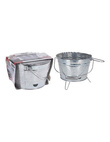 Barbecue En Zinc Modèle Baril Ø27cm Bbq - Générique - Générique - 8719202123678