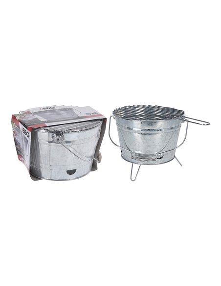 Barbecue En Zinc Modèle Baril Ø27cm Bbq - Générique - Générique - 8719202123678
