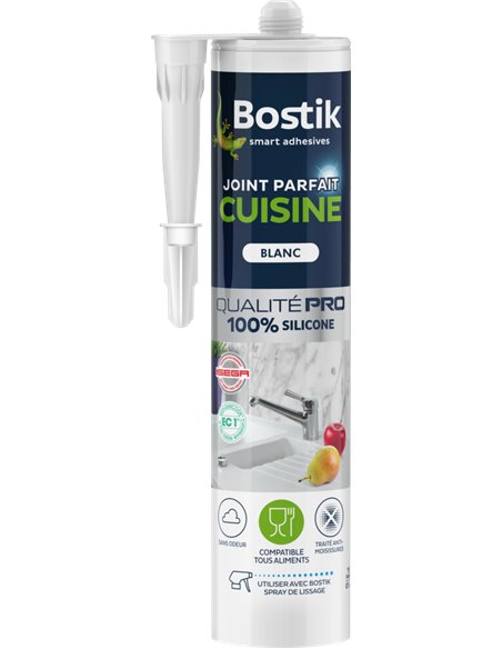 BOSTIK Joint Parfait Cuisine_280ml_blanc - BOSTIK - Bostik - 3549212486358