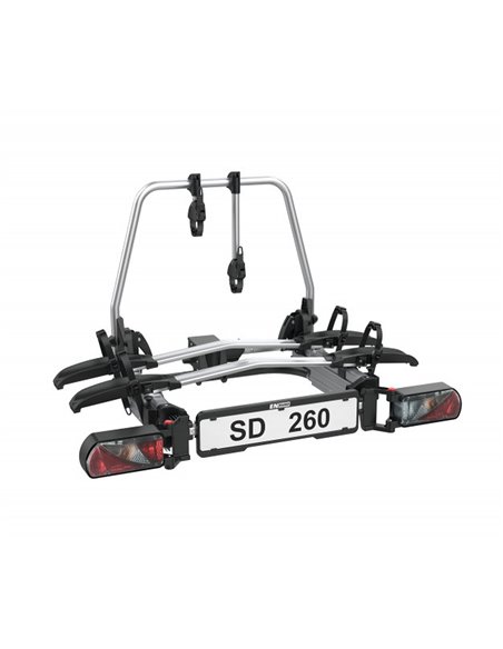 Porte-vélo plateforme coulissant SD260 Argenté - ENDURO - Générique - 8717809916846