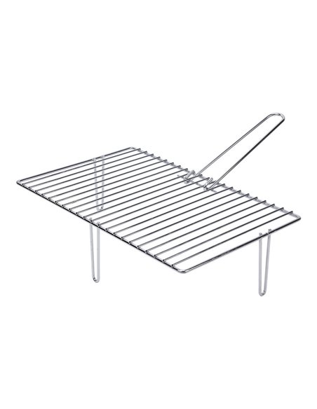 Gril Zincé À 3 Pieds Pour Cheminées. 46,6x28cm - Générique - 8423171028642