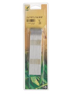 Piquet de tente  diamêtre 4,4mm x hauteur 18mm par 10 pièces - CAO camping - Cao Camping - 3156830001186