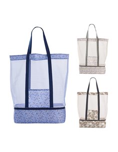 Sac De Plage Avec Glacière 53x16x39cm Couleurs Assorties - OEM - Générique - 5709386895105