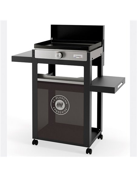plancha francaise electrique 150 duo sur chariot avec livre  - LE MARQUIER - 3339380161153