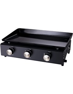 Plancha gaz 3 bruleurs refroidi 6kw - 59.5x36.5cm - FRIODIS  - Friodis - 3480853411029