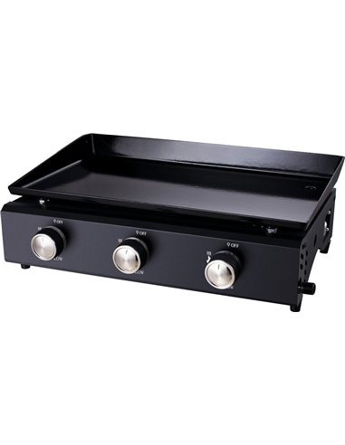 Plancha gaz 3 bruleurs refroidi 6kw - 59.5x36.5cm - FRIODIS  - Friodis - 3480853411029